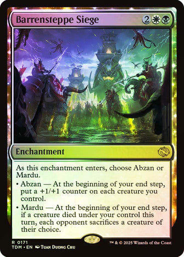 Barrensteppe Siege Foil