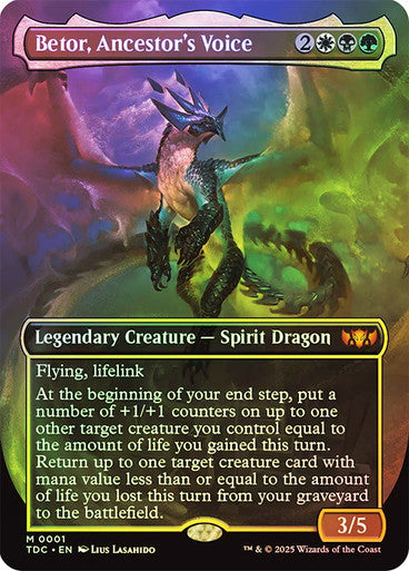 Betor, Ancestor's Voice Borderless Foil