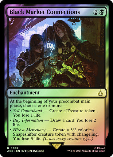 Black Market Connections Foil