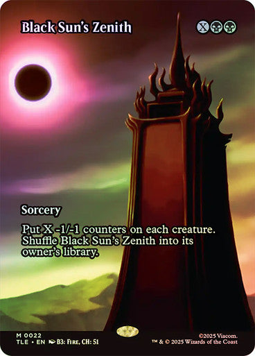 Black Sun's Zenith Borderless Foil