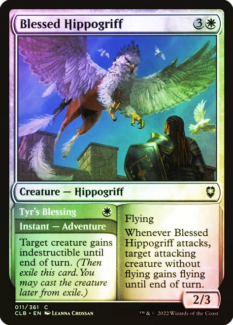 Blessed Hippogriff // Tyr's Blessing Foil