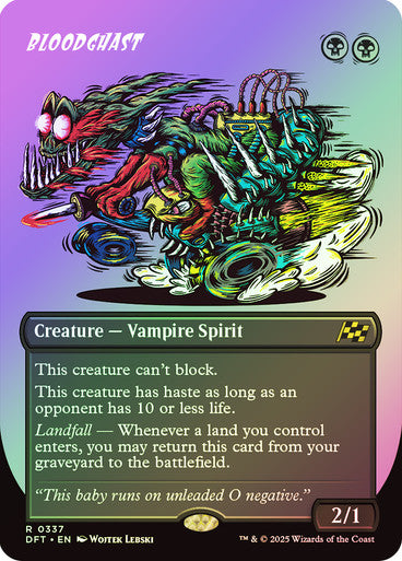 Bloodghast Borderless Foil