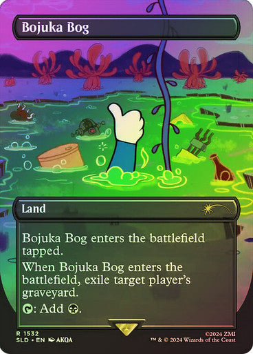 Bojuka Bog Secret Lair Borderless Foil