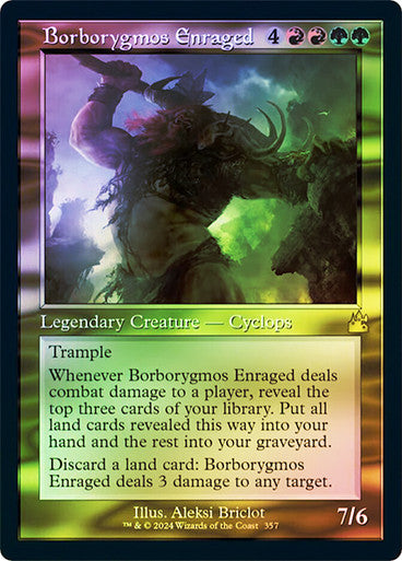 Borborygmos Enraged Retro Frame Foil
