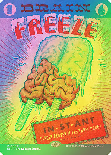 Brain Freeze Secret Lair Foil
