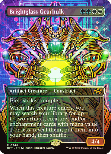 Brightglass Gearhulk Borderless Foil