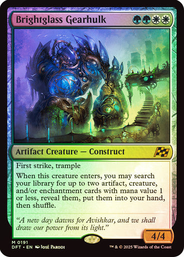 Brightglass Gearhulk Foil