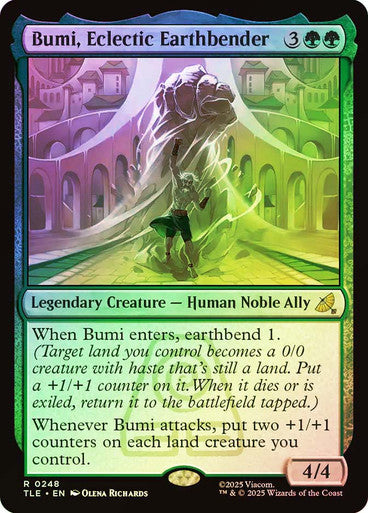Bumi, Eclectic Earthbender Foil