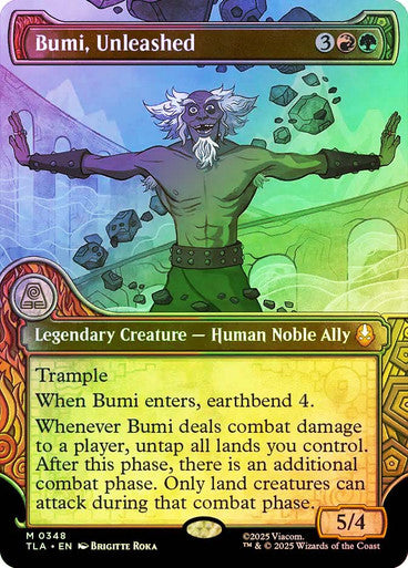 Bumi, Unleashed Alter Elemental Frame Foil