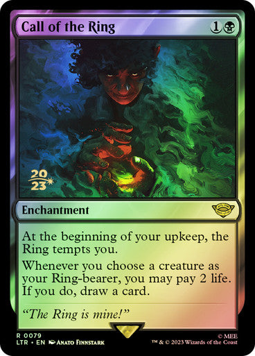 Call of the Ring Foil Prerelease