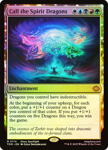 Call the Spirit Dragons Foil
