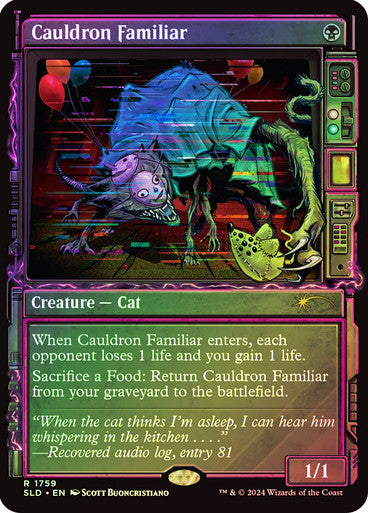 Cauldron Familiar Secret Lair Foil