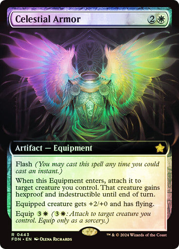Celestial Armor Extended Art Foil