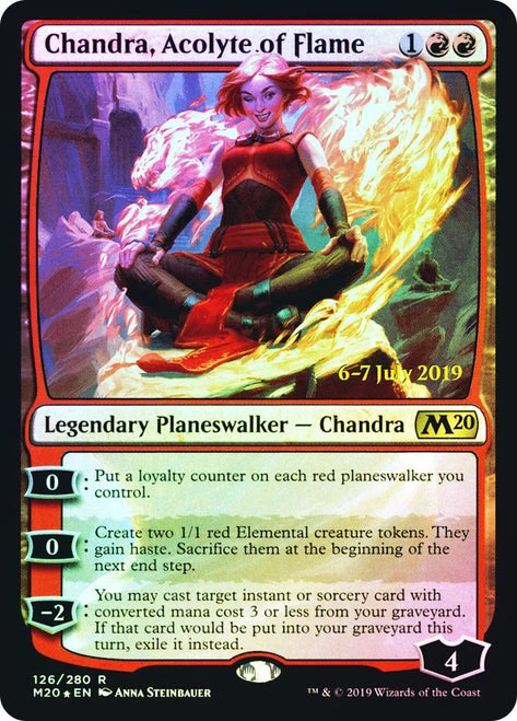 Chandra, Acolyte of Flame Foil