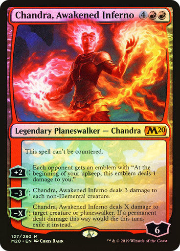 Chandra, Awakened Inferno Foil