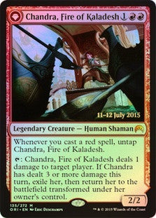 Chandra, Fire of Kaladesh // Chandra, Roaring Flame Foil