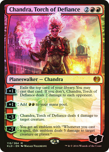 Chandra, Torch of Defiance Foil