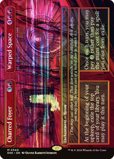 Charred Foyer // Warped Space (Borderless)