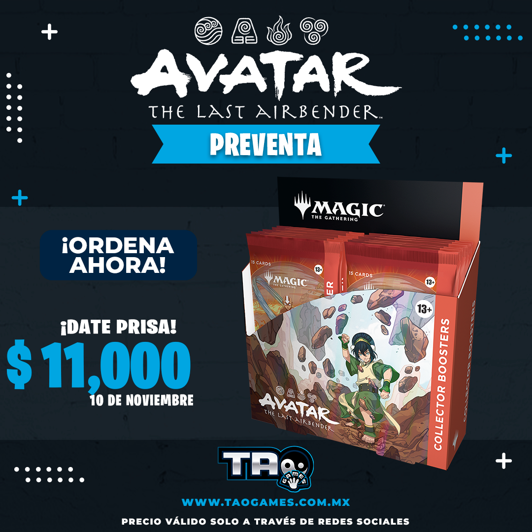 Preventa Avatar: The Last Airbender Collector Boosters