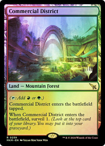 Commercial District Foil
