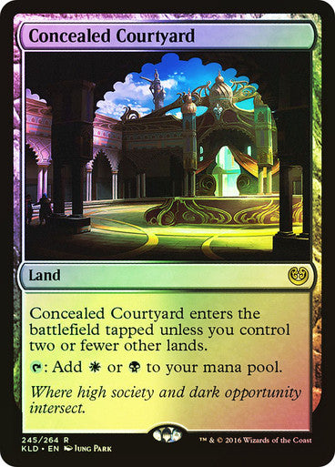 Concealed Courtyard Foil