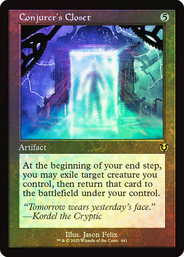 Conjurer's Closet Retroframe Foil