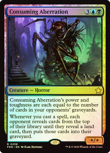 Consuming Aberration Foil