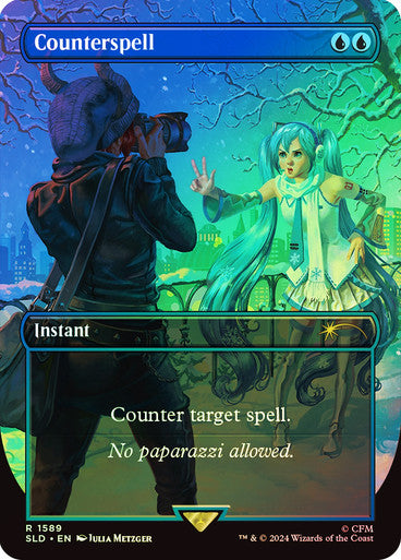 Counterspell Secret Lair Borderless Foil (Hatsune Miku)