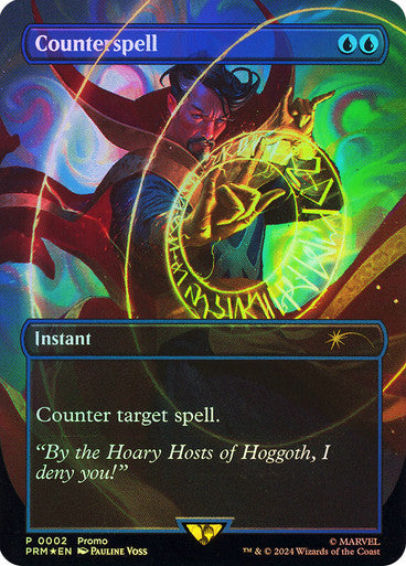 Counterspell Borderless Foil Marvel NYCC 2024