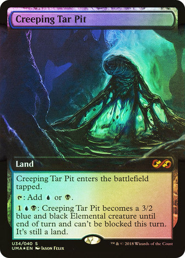 Creeping Tar Pit Foil Extended Art