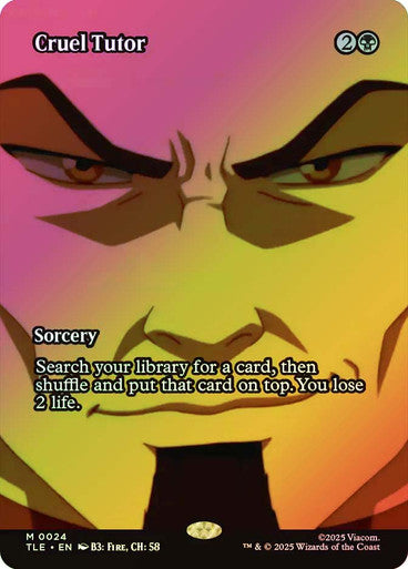 Cruel Tutor Borderless Foil