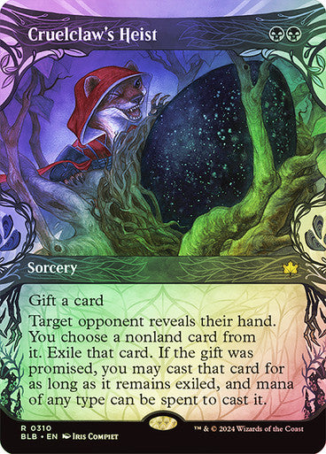 Cruelclaw's Heist Showcase Foil