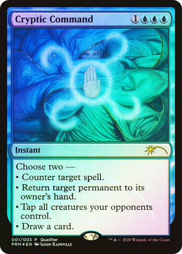 Cryptic Command Foil Qualifier