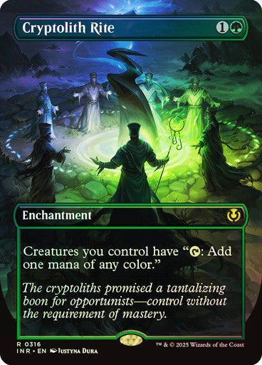 Cryptolith Rite Borderless Foil