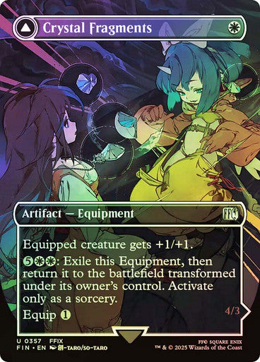 Crystal Fragments // Summon: Alexander Borderless Foil