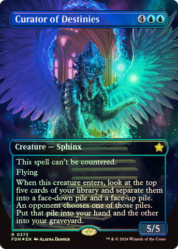Curator of Destinies Borderless Foil