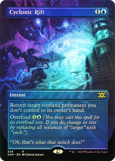 Cyclonic Rift Borderless Foil