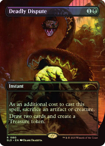 Deadly Dispute Secret Lair Foil