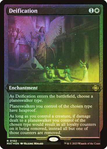 Deification Etched Foil