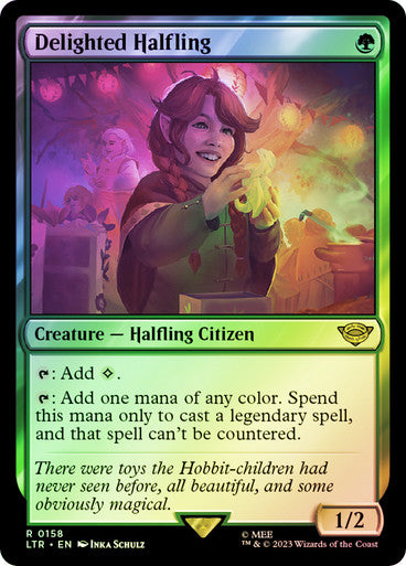 Delighted Halfling Foil