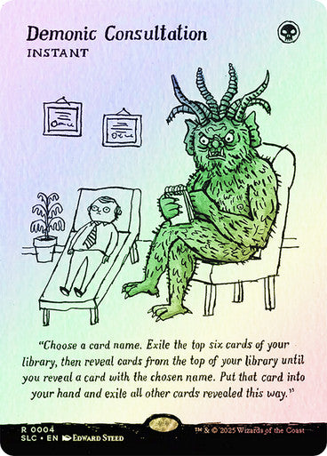 Demonic Consultation Secret Lair Foil