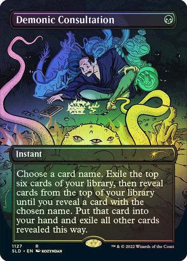Demonic Consultation Secret Lair Foil