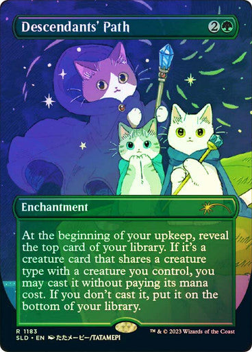 Descendants' Path Secret Lair Foil