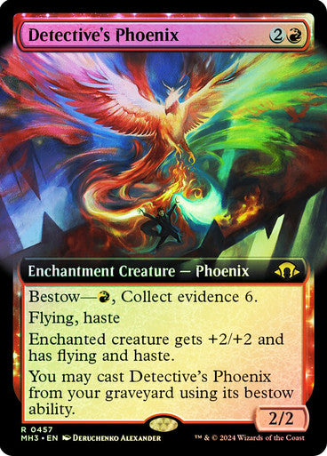 Detective's Phoenix Extended Art Foil