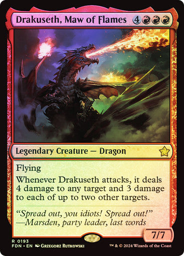 Drakuseth, Maw of Flames Foil