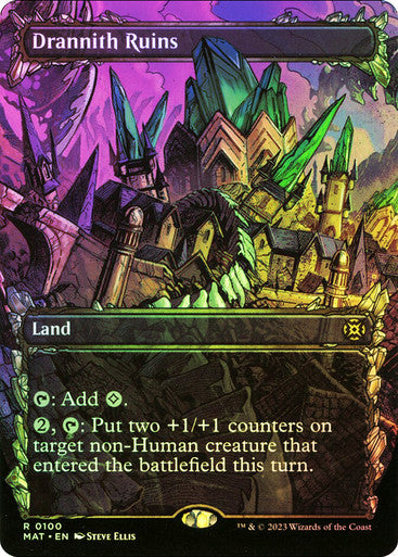 Drannith Ruins Borderless Foil