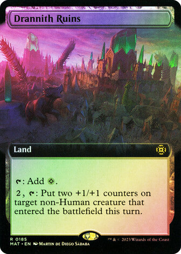 Drannith Ruins Extended Art Foil