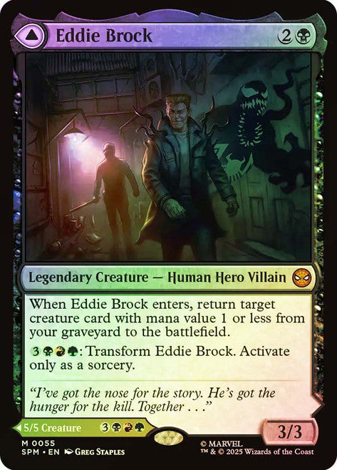 Eddie Brock // Venom, Lethal Protector Foil