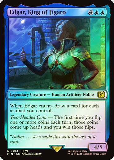 Edgar, King of Figaro Foil