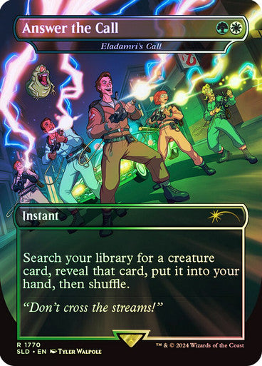 Eladamri's Call Secret Lair Foil Borderless (Answer the Call) (Ghostbusters)